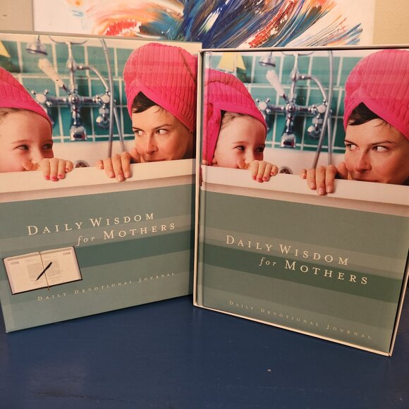 NEW 2004 hardcover daily devotional and journal "Daily Wisdom for Mothers" - Picture 1 of 8